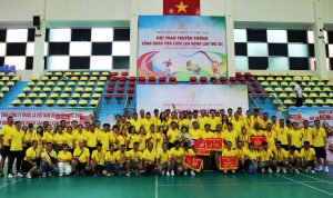Read more about the article Thuốc lá Thăng Long đạt thành tích cao tại Hội thao Tổng công ty Thuốc lá Việt Nam lần thứ XII