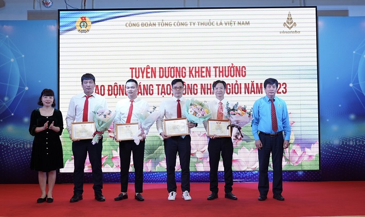 Read more about the article Vinataba: Tuyên dương 67 lao động giỏi, lao động sáng tạo 2023